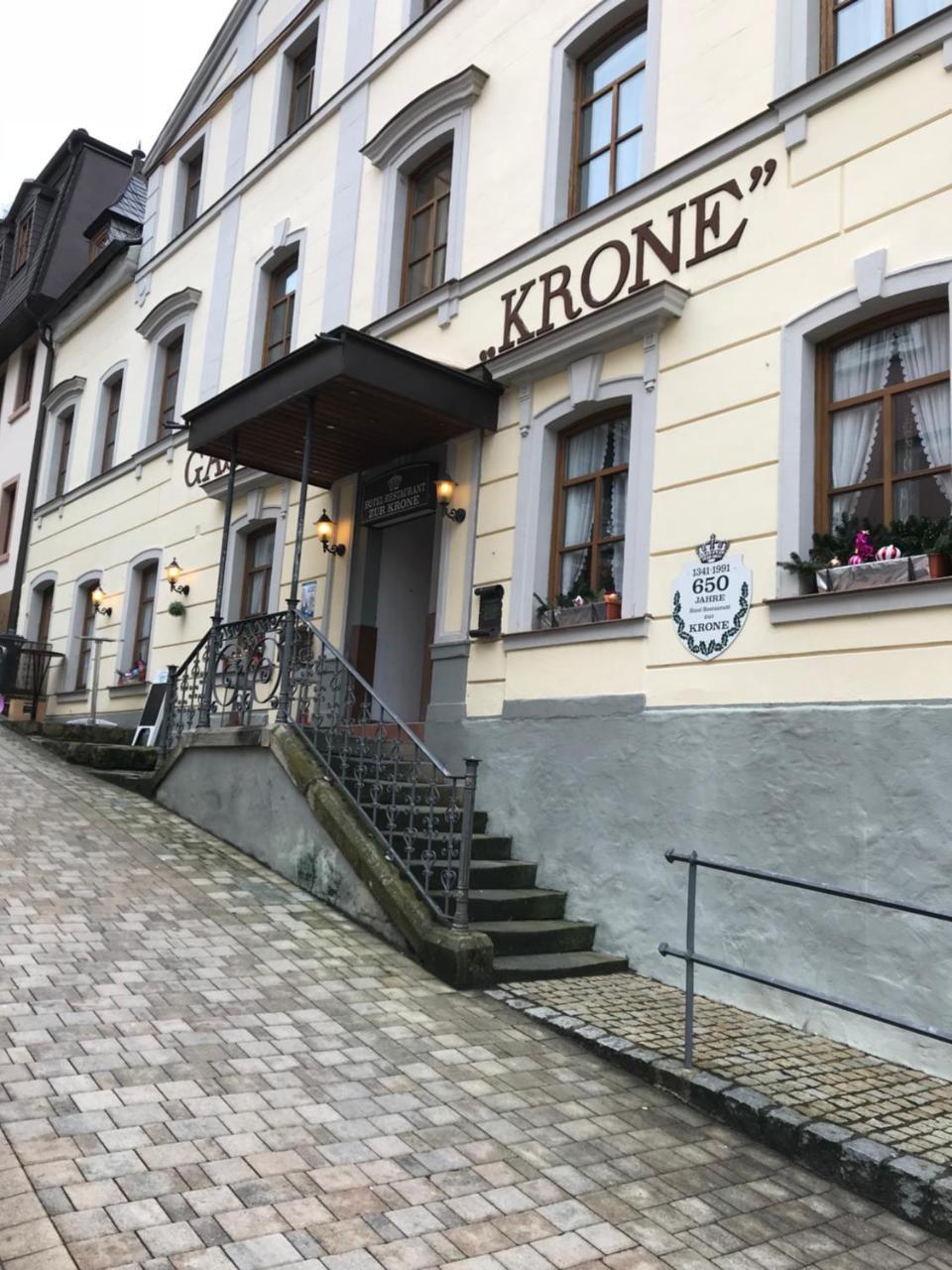 Hotel Zur Krone Bad Brückenau المظهر الخارجي الصورة
